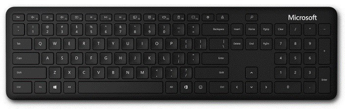 картинка Клавиатура Microsoft Bluetooth BT Slim (QSZ-00011) от магазина КомпьютерЦентр
