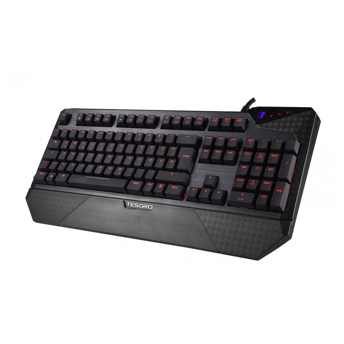 картинка Клавиатура Durandal eSport Edition Red/ Black switches Black USB (TESORO G1NL RB) от магазина КомпьютерЦентр