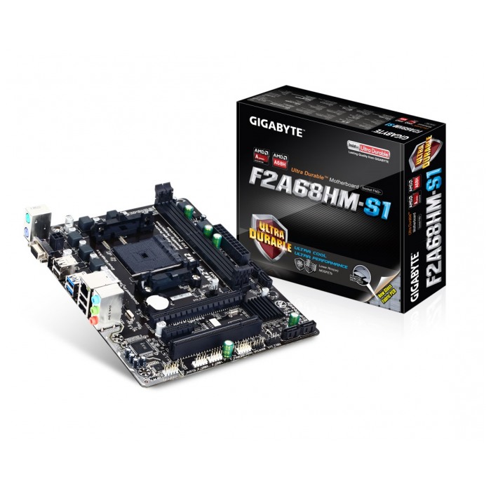 картинка Материнская плата Gigabyte GA-F2A68HM-S1 (GA-F2A68HM-S1) от магазина КомпьютерЦентр