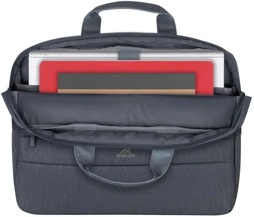 картинка Сумка для ноутбука Riva 7532 15.6'' Dark Gray от магазина КомпьютерЦентр