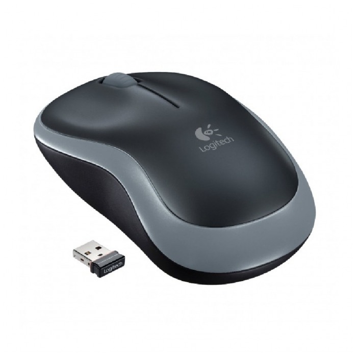 картинка Мышка Logitech M185 Wireless Swift Grey (910-002238) от магазина КомпьютерЦентр