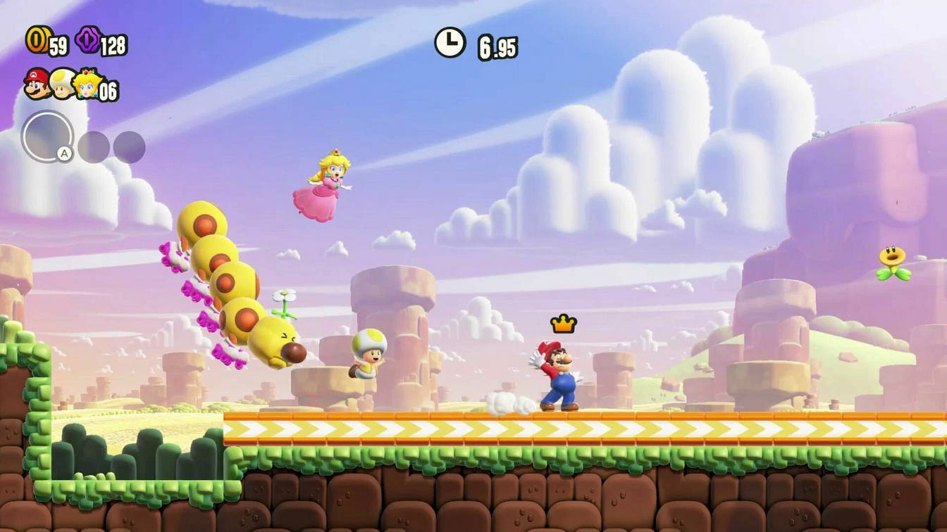 картинка Игра Super Mario Bros. Wonder Картридж для Nintendo switch (Nintendo Switch, Русские субтитры) от магазина КомпьютерЦентр