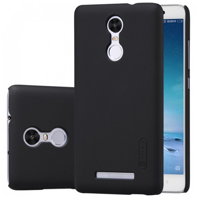 картинка Чехол Nillkin Matte для Xiaomi Redmi Note 3 Black от магазина КомпьютерЦентр