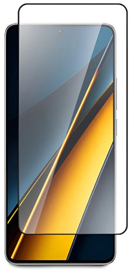 картинка Стекло FULL GLUE 6D Xiaomi Redmi Note 15 Pro 5G/  Poco X8ProMax от магазина КомпьютерЦентр