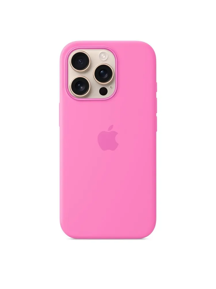 картинка Чехол для iPhone 16 Pro Silicone case Full with MagSafe (Animation) Peony от магазина КомпьютерЦентр