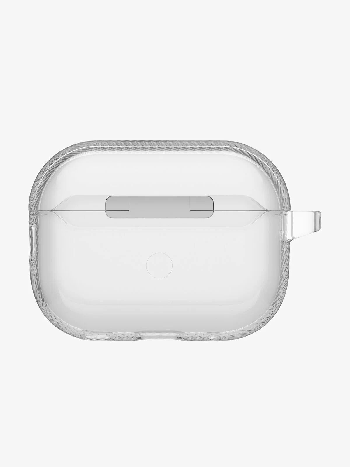 картинка Чехол Uniq Glase PRO TPU Lock Glossy Clear для AirPods Pro 3, прозрачный от магазина КомпьютерЦентр