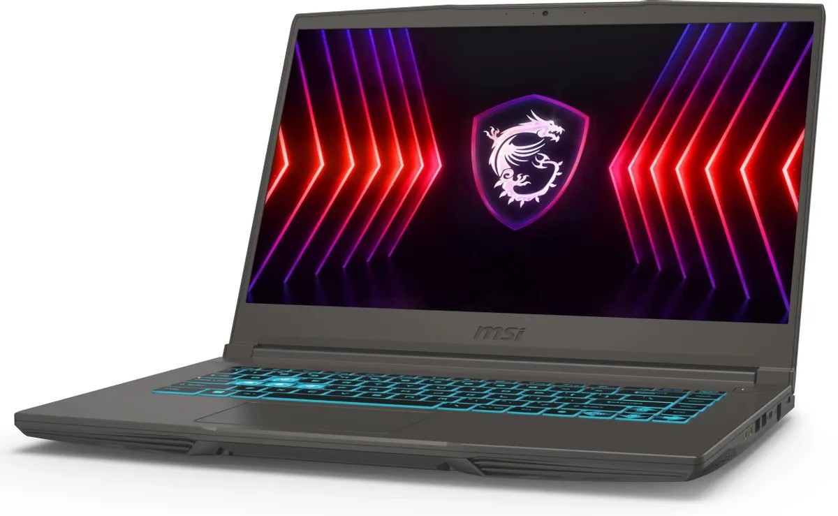 картинка Ноутбук MSI Thin 15 (B12UC-2632XRU) 15.6'' IPS/  Core i5 12450H/  16Gb DDR5/  SSD 512Gb / NV RTX3050 4Gb/  FreeDOS/  Grey (9s7-16r831-2632) от магазина КомпьютерЦентр