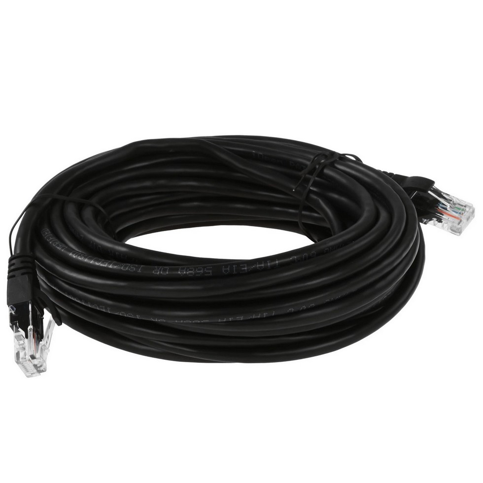картинка Патч-корд Aopen/ Qust ANP511_10M_BK, Cat.5e, 10м, Black от магазина КомпьютерЦентр