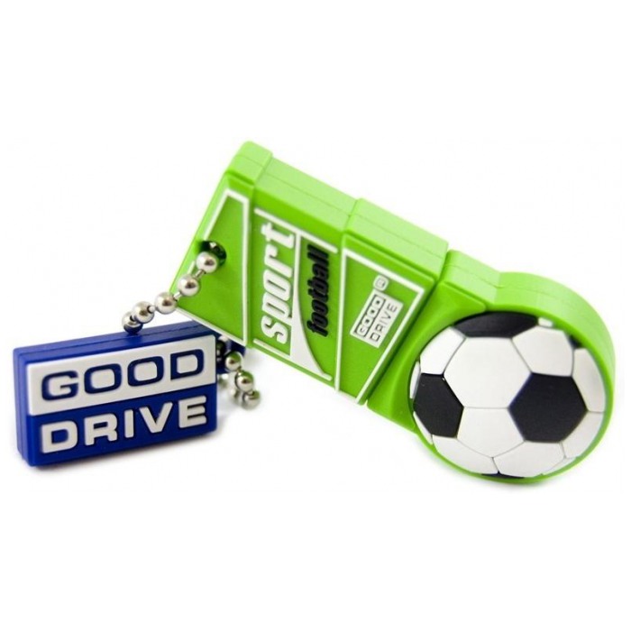картинка Флешка USB Goodram 16Gb Football (PD16GH2GRFBR9) от магазина КомпьютерЦентр
