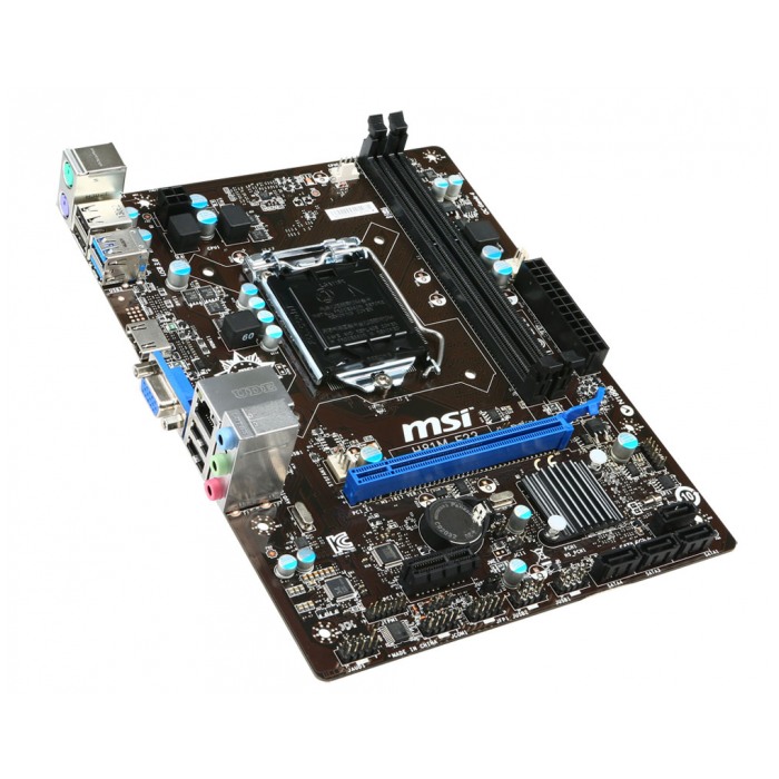 картинка Материнская плата MSI H81M-E33 (H81M-E33) от магазина КомпьютерЦентр