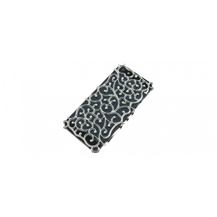 картинка Чехол ION Nouveau Art Case Silver for iPhone 5 (i1197-PNE013) от магазина КомпьютерЦентр