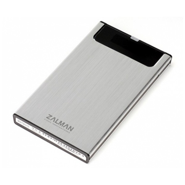 картинка Карман для HDD Zalman ZM-HE130 2.5″ USB3.0 Silver (ZM-HE130 Silver) от магазина КомпьютерЦентр