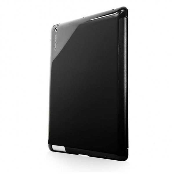 картинка Чехол Capdase Karapace Jacket Case Polishe Black for New iPad/ iPad 2 (KPAPIPAD2-0C01) от магазина КомпьютерЦентр