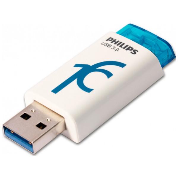 картинка Флешка USB Philips 16Gb Eject (FM16FD65B/97) от магазина КомпьютерЦентр