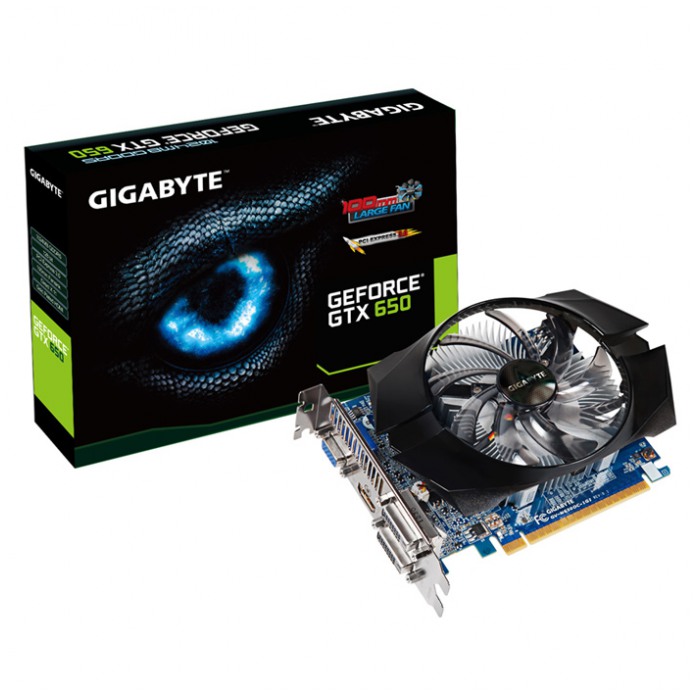 картинка Видеокарта Gigabyte GeForce GTX650 Overclocked 2Gb 128-bit DDR5 (GV-N650OC-2GI) от магазина КомпьютерЦентр