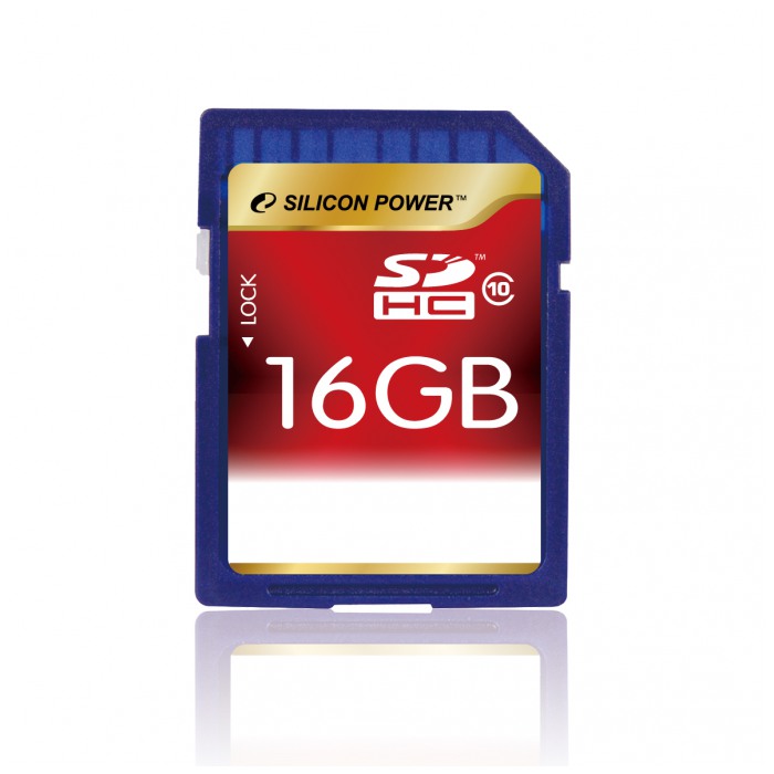 картинка Карта памяти SiliconPower SDHC 16Gb Class 10 (SP016GBSDH010V10) от магазина КомпьютерЦентр