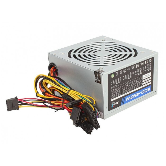 картинка Блок питания AeroCool 450W (ECO-450) ATX  (ECO-450) от магазина КомпьютерЦентр