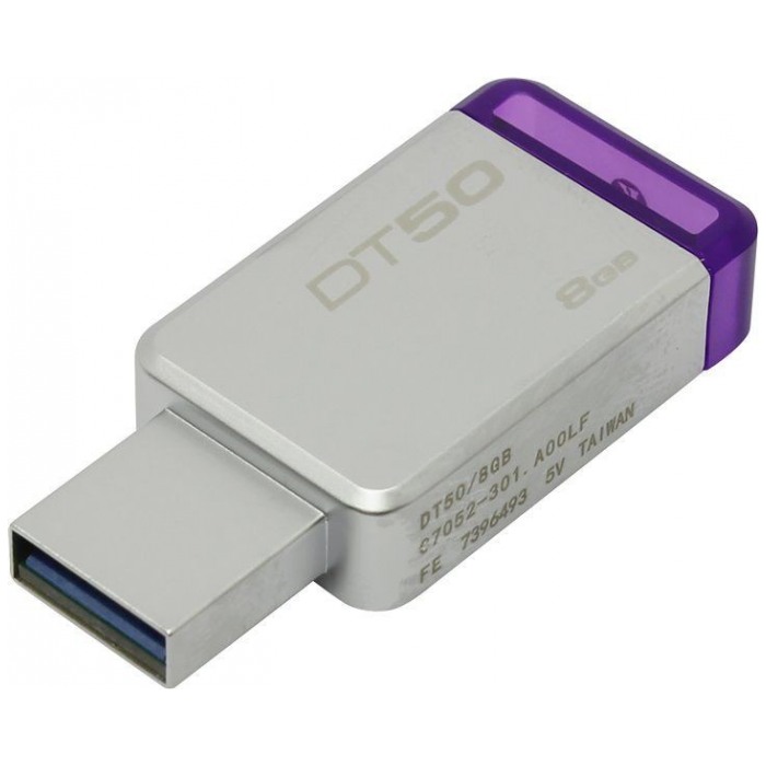 картинка Флешка USB Kingston 8Gb DataTraveler 50 USB3.1 (DT50/8GB) от магазина КомпьютерЦентр