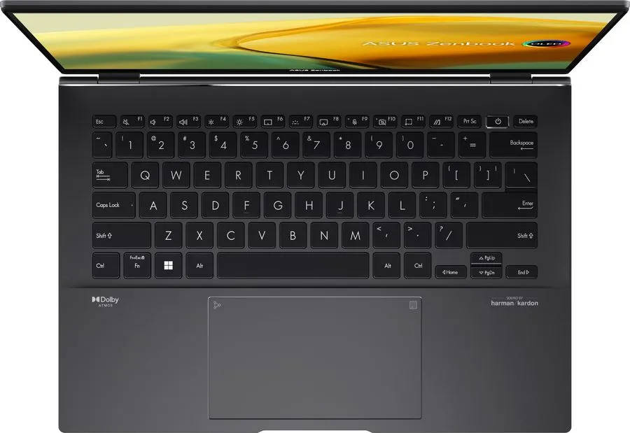 картинка Ноутбук ASUS Zenbook (UM3402YA-KP647) 14'' 16Gb / 512Gb SSD BLACK от магазина КомпьютерЦентр