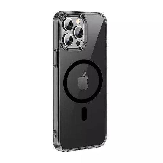картинка Чехол WIWU Crystal Magnetic для iPhone 15 Pro Max MCC-101 Black от магазина КомпьютерЦентр