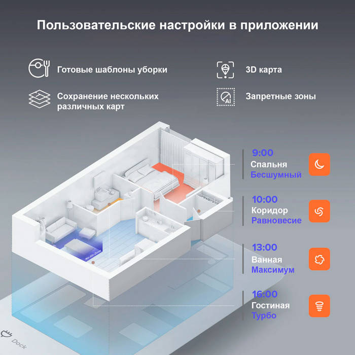 картинка Робот-пылесос Roborock S8 Pro Ultra (Black) RU от магазина КомпьютерЦентр