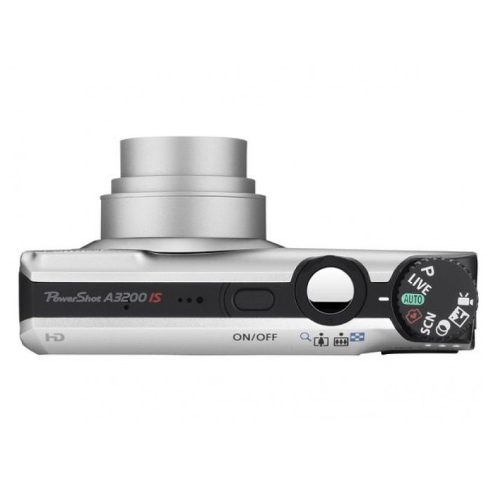 картинка Фотокамера Canon PowerShot A3200 IS Silver (5039B017) от магазина КомпьютерЦентр