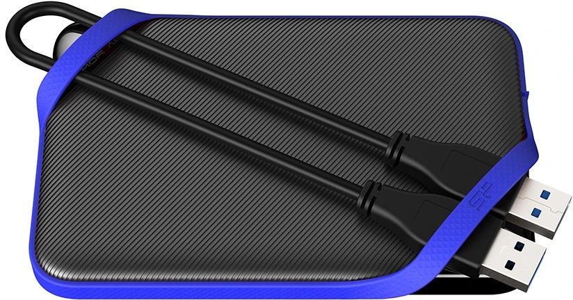 картинка HDD внешний 4Tb SiliconPower 2.5''; Armor A62; USB3.0, Black/ Blue (SP040TBPHD62LS3B) от магазина КомпьютерЦентр