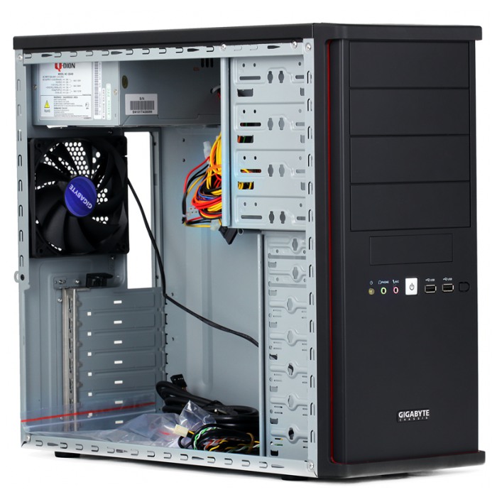 картинка Корпус Gigabyte GZ-X7 FSP QD 500W Black от магазина КомпьютерЦентр