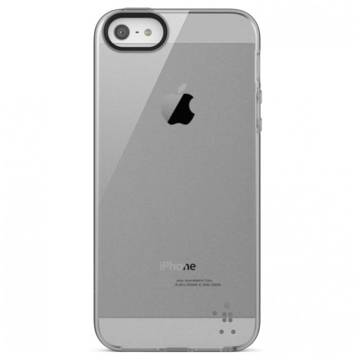 картинка Чехол Belkin GRIP Sheer Case Clear for iPhone 5 (F8W093vfC01) от магазина КомпьютерЦентр
