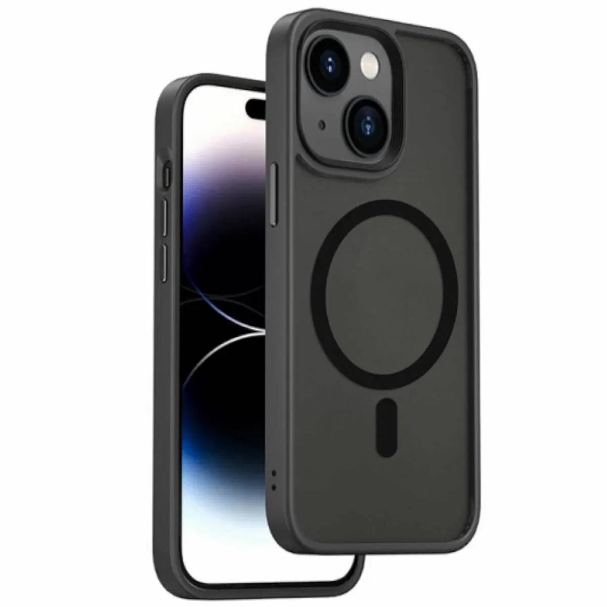 картинка Чехол WIWU MagSafe Protective для iPhone 15 Pro FGG-011 Black от магазина КомпьютерЦентр