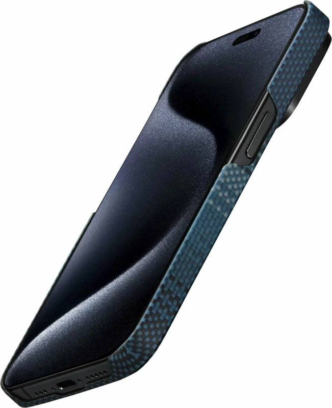картинка Чехол PITAKA Fusion Weaving MagEZ Case 5 для iPhone 15 Pro 6.1'' принт восход луны (Moonrise) от магазина КомпьютерЦентр