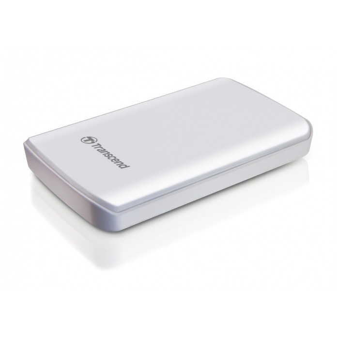 картинка Жесткий диск внешний Transcend 640Gb StoreJet 25 D2 2.5″  White (TS640GSJ25D2-W) от магазина КомпьютерЦентр