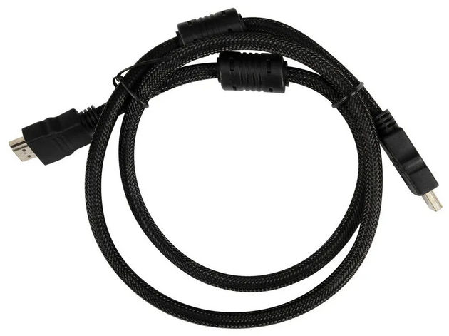 картинка Кабель Buro HDMI (m)/ HDMI (m) 1м черный (HDMI-V1.4- HDMI-V1.4-1MC) от магазина КомпьютерЦентр