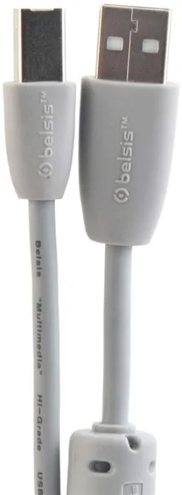 картинка Кабель USB 2.0 A->B - 1.8 м Belsis ferrite BW1711 от магазина КомпьютерЦентр