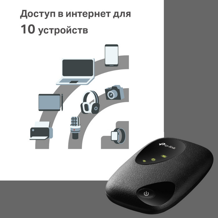 картинка Мобильный Wi-Fi роутер Tp-Link M7000 4G от магазина КомпьютерЦентр