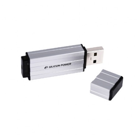 картинка Флешка USB SiliconPower 8Gb Ultima 110 Silver (SP008GBUF2110V1S) от магазина КомпьютерЦентр