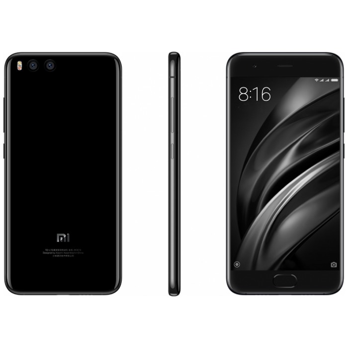картинка Смартфон Xiaomi Mi 6 4Gb 64Gb Black от магазина КомпьютерЦентр