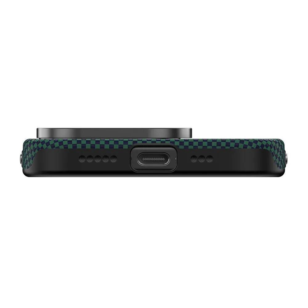 картинка Чехол Benks Aurora ArmorAir Case built with Kevlar® для iPhone 16 Pro 6.3'', принт арктическое ночное небо от магазина КомпьютерЦентр