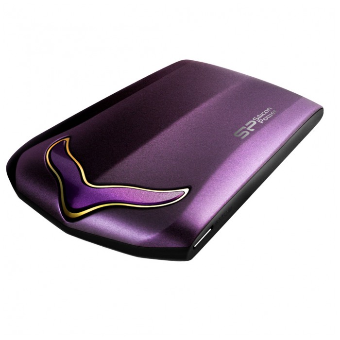 картинка Жесткий диск внешний SiliconPower 500Gb S20 Purple USB3.0 (SP500GBPHDS20S3U) от магазина КомпьютерЦентр