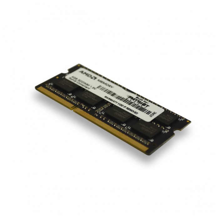 картинка Оперативная память AMD SO-DIMM DDR3 4Gb 1600MHz PC3-12800 (AE34G1601S2-U0) от магазина КомпьютерЦентр