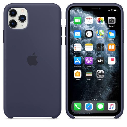 картинка Чехол Apple Silicone Case for iPhone 11 Midnight Blue (Copy) от магазина КомпьютерЦентр