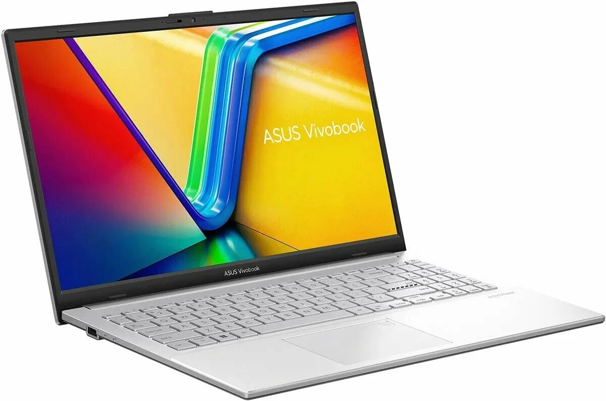 картинка Ноутбук ASUS VivoBook E1504FA-L1834 15.6'' OLED FHD /  Ryzen 5 7520U/  16Gb LPDDR5/  512Gb SSD/  UMA/  Wi-Fi/  BT/  Cam/  DOS/  Silver от магазина КомпьютерЦентр