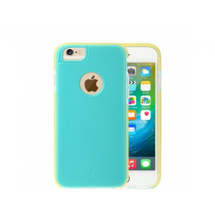 картинка Чехол Baseus Jump series For iPhone 6/ 6S Lack Green от магазина КомпьютерЦентр