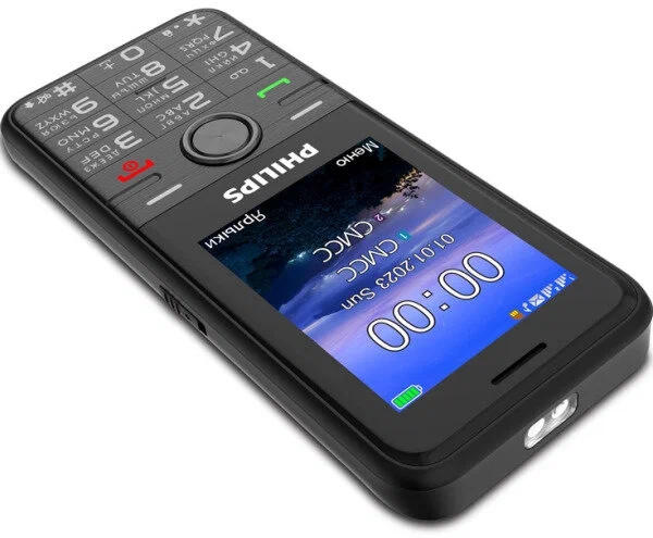 картинка Телефон мобильный Philips E6500 2.4'' Black от магазина КомпьютерЦентр