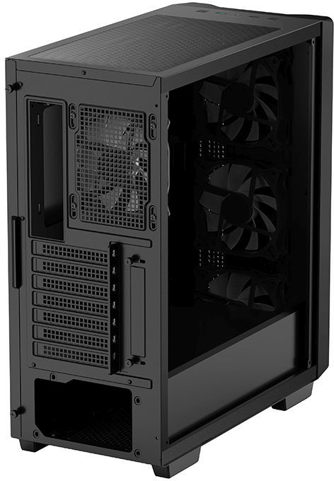 картинка Корпус Deepcool CC560 Black, без БП, ATX, 4x120mm, 1xUSB2.0, 1xUSB 3.0, Audio, (R-CC560-BKGAA4-G-1) от магазина КомпьютерЦентр