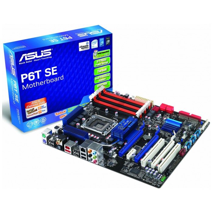 картинка Материнская плата Asus P6T SE (P6TSE) от магазина КомпьютерЦентр