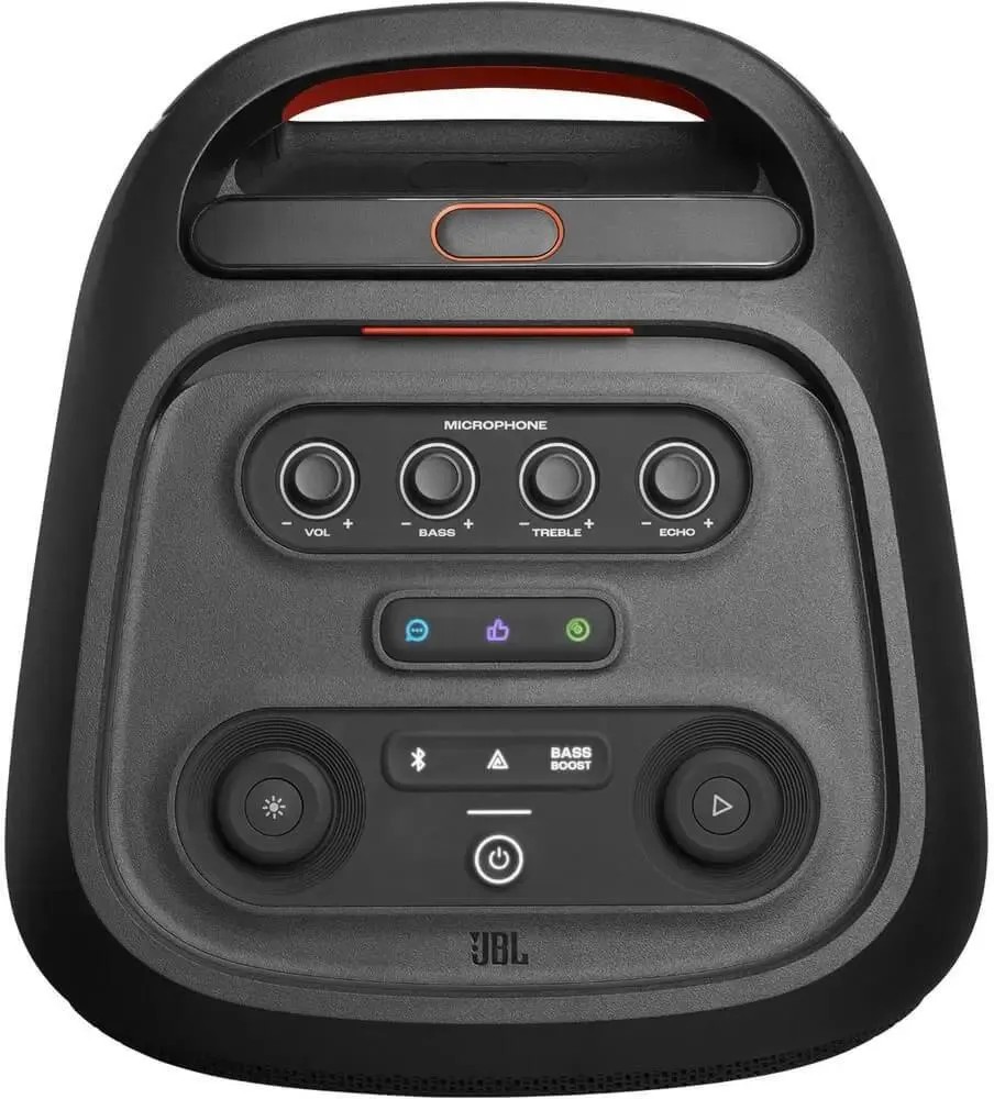 картинка Портативная аудиосистема JBL PartyBox Stage 320, 240 Вт, черный (JBLPBSTAGE320) от магазина КомпьютерЦентр