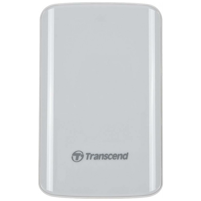 картинка Жесткий диск внешний Transcend 1Tb StoreJet D2 2.5″ USB2.0 White (TS1TSJ25D2-W) от магазина КомпьютерЦентр