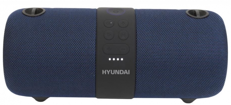 картинка Колонка портативная Hyundai H-PAC600 Blue/ Black от магазина КомпьютерЦентр