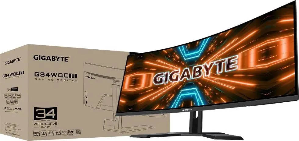 картинка Монитор 34'' GigaByte G34WQC A-EK Curve 1500R от магазина КомпьютерЦентр